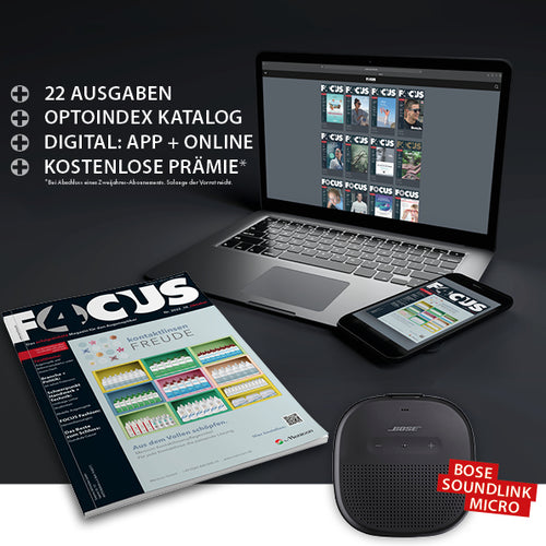 FOCUS - two-year subscription + Bluetooth box (domestic)