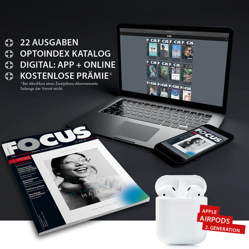 FOCUS - Two-year subscription + Bluetooth headphones (domestic)